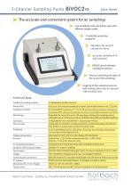 2-Channel Sampling Pump BiVOC2V2
