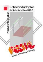 Hohlwandadapter für Betonierbühne LOGO - 1