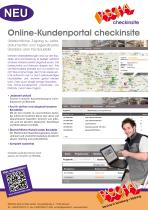 Online-Kundenportal checkinsite - 2