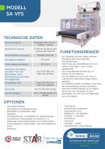 Produktdatenblatt – SA VFS DE-2
