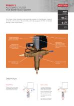 Automatic filter for well water