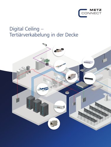 Digital Ceiling – Tertiärverkabelung in der Decke