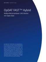 OpDAT FASTTM Hybrid – feldkonfektionierbarer Multimode  und Singlemode LWL-Stecker mit Opto-Elast-2