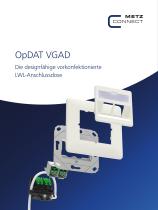 OpDAT VGAD – Die designfähige vorkonfektionierte LWL-Anschlussdose-1