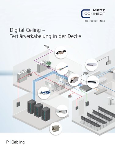 P|Cabling - Digital Ceiling – Tertiärverkabelung in der Decke