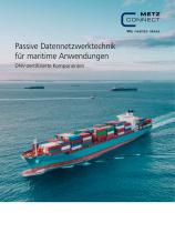 Passive Datennetzwerktechnik für maritime Anwendungen - 1
