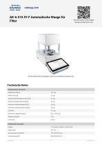 AK-6.510.5Y.F Automatische Waage für Filter - 1