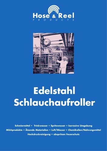 Edelstahl Schlauchaufroller