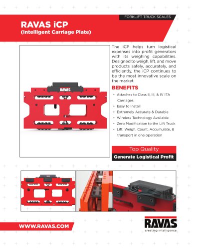 RAVAS iCP (Intelligent Carriage Plate)