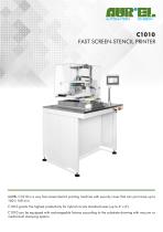 C1010 Fast Screen-Stencil Printer