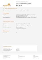 Datenblatt Gigabit Medienkonverter für DIN-Hutschienenmontage-2