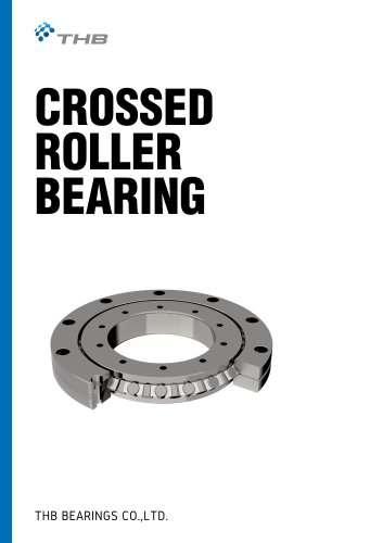 Crossed roller bearing