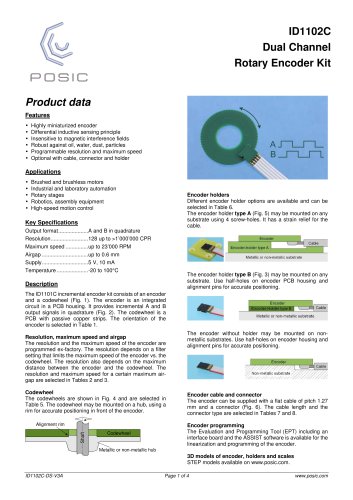 ID1102C Dual ChannelRotary Encoder Kit