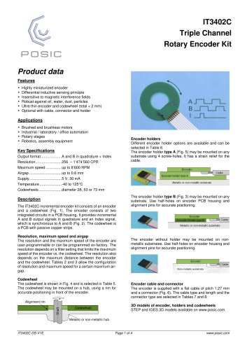 IT3402C Triple Channel Rotary Encoder Kit