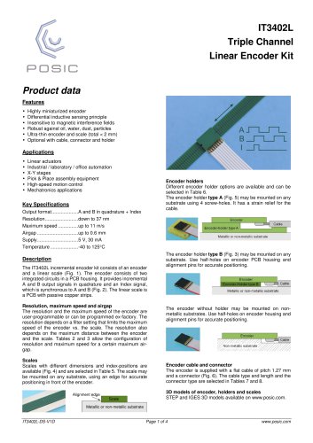 IT3402L Triple Channel Linear Encoder Kit