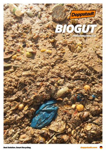Aufbereitung von Biogut