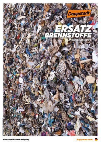 Aufbereitung von Ersatzbrennstoffen (EBS)