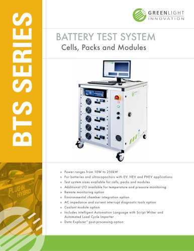 Electric and Hybrid Electric Vehicle Battery Testing