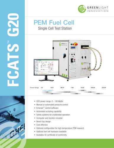 G20 - Single Cell Test Station