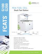 PEM fuel cell test station G100 - G200