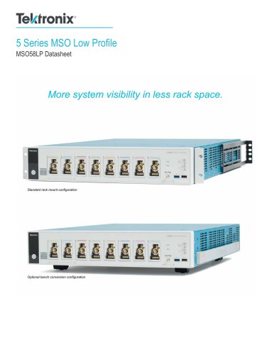 5 Series MSO Low Profile MSO58LP