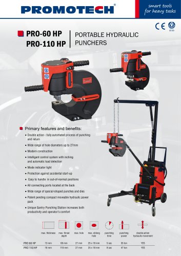 PRO-HP | Portable Hydraulic Punchers