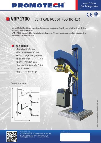 Vertical Robot Positioner