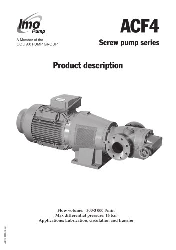 Low pressure pumps ACF