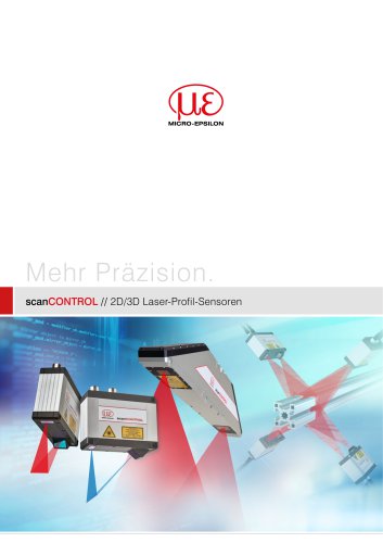 2D/3D Laser-Profil-Scanner // scanCONTROL