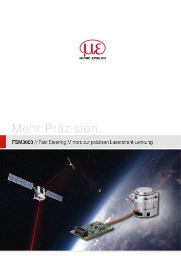 Fast Steering Mirrors zur pr&auml;zisen Laserstrahl-Lenkung // FSM3000