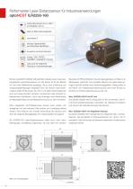 Laser Distanzsensoren optoNCDT ILR - 10