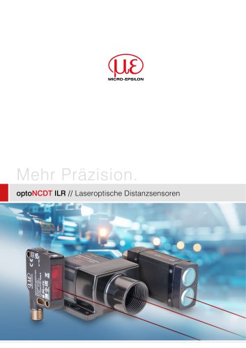 Laseroptische Distanzsensoren // optoNCDT ILR