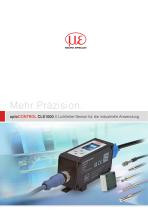 Lichtleiter-Sensor für die industrielle Anwendung // optoCONTROL CLS1000
