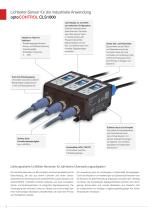 Lichtleiter-Sensor für die industrielle Anwendung // optoCONTROL CLS1000-2