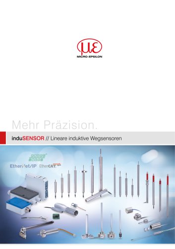 Lineare induktive Wegsensoren // induSENSOR