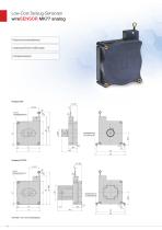 Seilzug-Wegsensoren // wireSENSOR-14