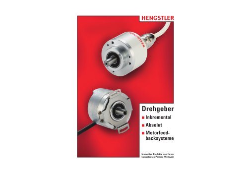 Drehgeber Gesamtkatalog