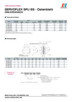 Servoflex SFU Serie Datenblätter