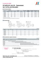 Starflex ALS Modell Keilnut Datenblätter - 3