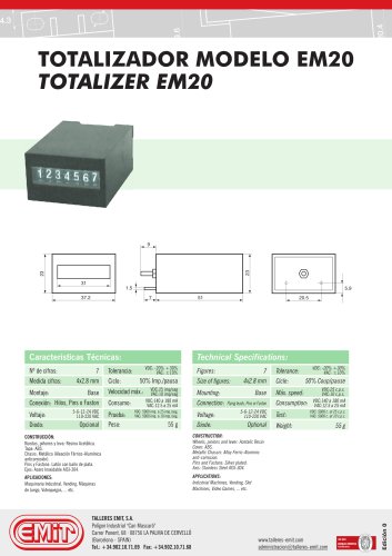 TOTALIZER EM20