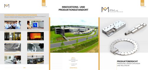 INNOVATIONS- UND PRODUKTIONSSTANDORT