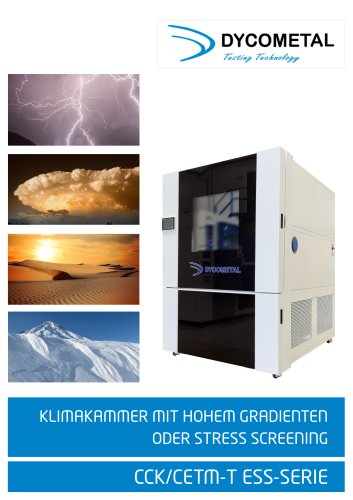 STRESS SCREENING KLIMAKAMMER