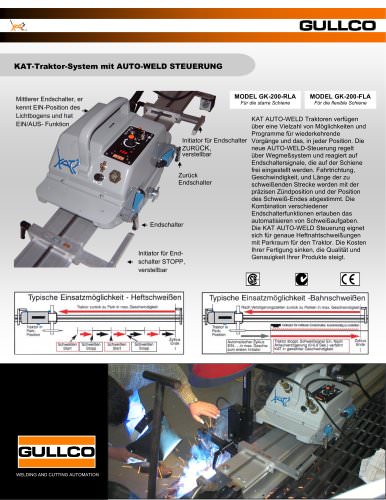 KAT-Traktor-System mit AUTO-WELD STEUERUNG