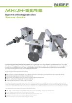 Produkthandout Spindelhubgetriebe MH/JH-Serie-1