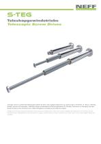 Produkthandout Teleskopgewindetriebe S-TEG-1