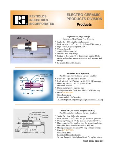 ELECTRO-CERAMIC PRODUCTS DIVISION