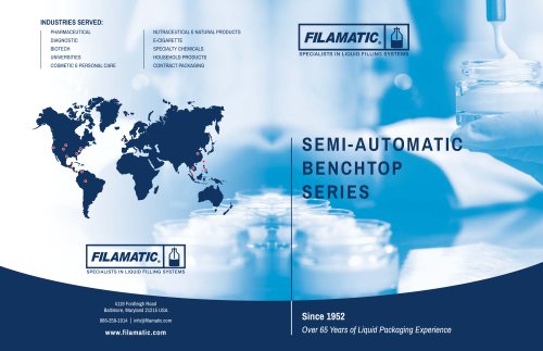 SEMI-AUTOMATIC BENCHTOP SERIES