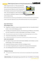 C860H Integriertes Prüfsystem zur Bestimmung des Glührückstands - Sulfataschegehalt in Arzneimitteln