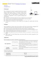 Residual oxygen Analyzer for Sealed packages HGA-03