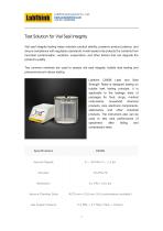 Vial Seal Integrity Testing for Pharmaceutical and Biotech Quality Control